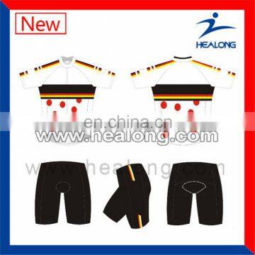 Healong Custom Crew Neck Wear Bike Bicycle Jersey