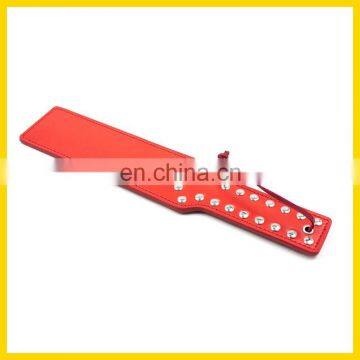 Spanking Paddle Custom Leather Paddle, Breast Sex Toy photo-2