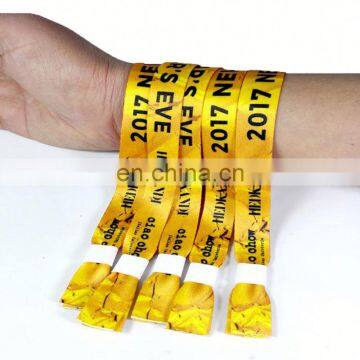 Custom Cheap Festival Woven Wristbands / Polyester Wristband / Fabric Wristbands photo-2