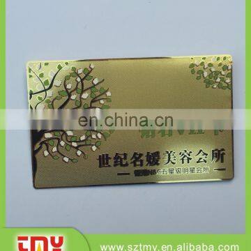 Metal business card frost VIP IC card