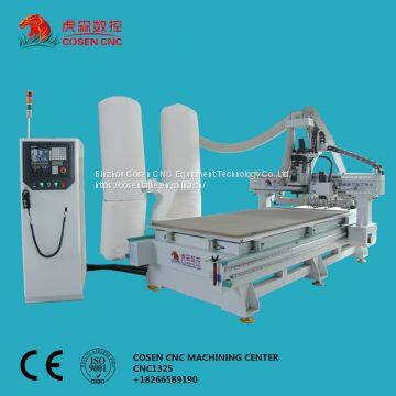 atc cnc machining center woodworking to world from COSEN CNC factory