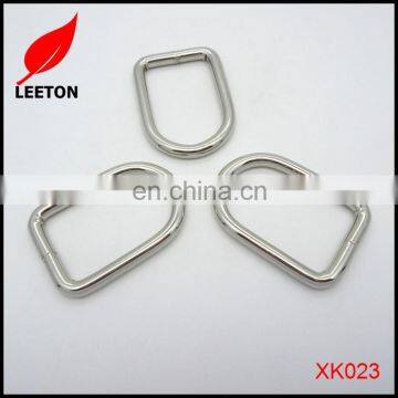 Manufactory supply strong welded D ring buckle for dog leash