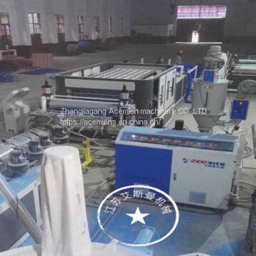 Synthetic Resin Fiber Composite Pvc Roofing Tile Making Machine for Making Tile Upvc Plastic photo-5