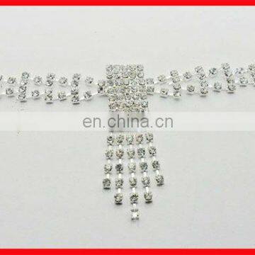 Clear Swimwear Rhinestone Accessories