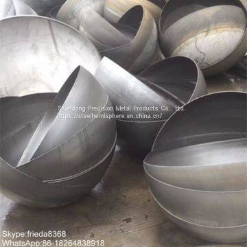 Hot Forging Steel Hemisphere Hemispherical Head for Hydrogenation Reactor