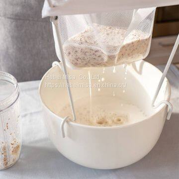 Nut milk bag with drawstring Food grade