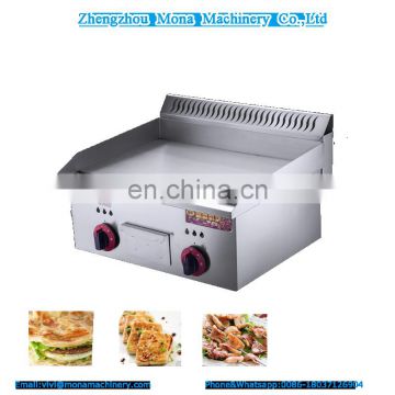 Commercial Gas Teppanyaki Griddle for Fast Food Restaurant