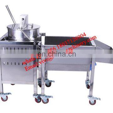 commercial use kettle caramel ball shape popcorn machine