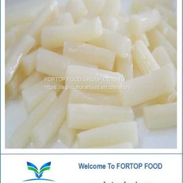 Factory Price Premium Fresh Canned White Asparagus Tips and  Cut in Brine