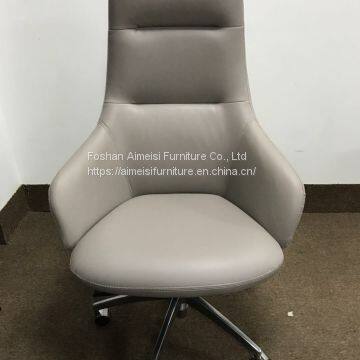 Modern High Back Leather Office Furniture Executive Swivel Office Chairs photo-5