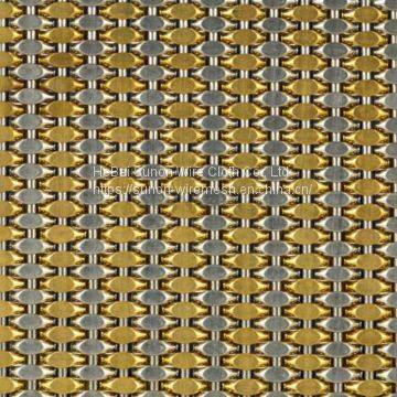 Elevator Wall Wire Mesh Custom Decorative Woven Mesh Elevator Wall Wire Mesh Factory photo-2