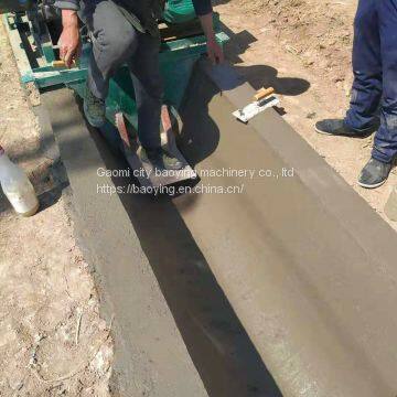 Baoying Drainage Ditch Slipform Machine/trapezoidal Channel Forming Machine/rectangular Side Ditch Slipform Machine