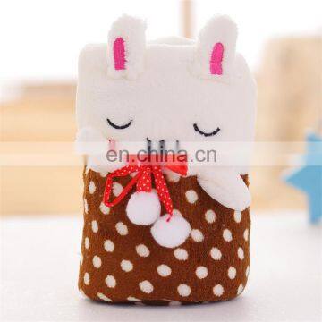 Safe Wholesale Lovely Animal Design Printed Coral Fleece Baby Blanket Baby Flannel Blanket photo-2