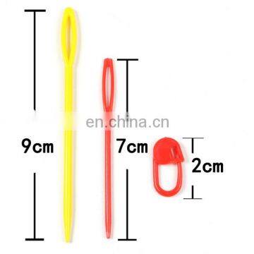 Plastic Wool Crochet Sewing Needle Knitting Tools for Sweater Big Hole photo-2