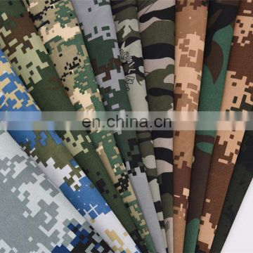 Camouflage PVC coated 600D Oxford Fabric for bags