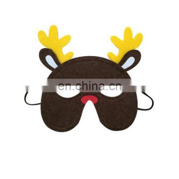 wholesale Christmas felt half face mask for decoration