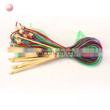 Multi-color Top Quality Plastic Tube Smooth Nature Circular Bamboo Knitting Crochet Hooks Needles Sets Tool photo-2