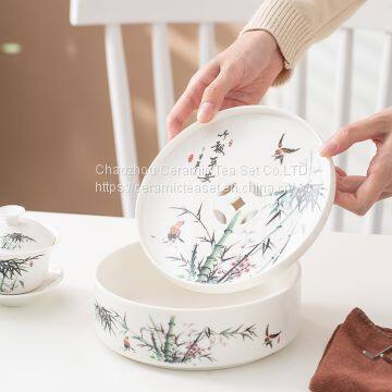 A Set Tea Pot With 4 Pieces Classical Portability Tea Pot (figuratus) photo-4