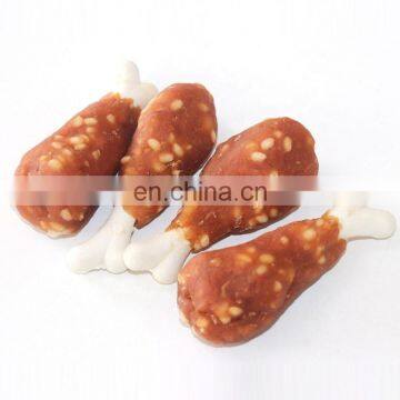 Calcium Bone Chicken Rice Drumsticks Molar Training Dog Snacks