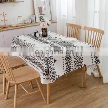 High Quality Digital Printed Tablecloth Native African Art Pattern Table Cloth Wholesale Custom Tablecloth photo-2