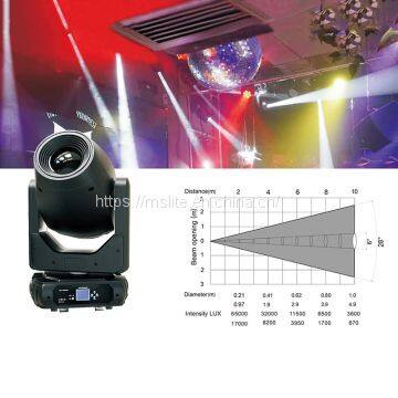 280w Led Moving Head Spot Light Indoor Home Entertainment Equipment Stage Effect Led Spot Light Moving Head photo-4