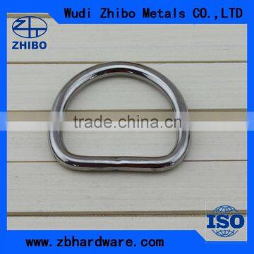 Top quality stainless steel D ring round ring hardware for sale