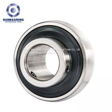 SUNBEARING UC201 Pillow Block Bearing Silver 12*47*31mm Stainless Steel GCR15