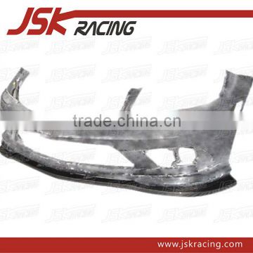 CARBON FIBER FRONT BUMPER LIP FOR MERCEDES BENZ C-CLASS W204 AMG FRONT LIP (JSK060107 )