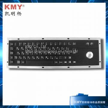 Kiosk Metal Keyboard With Trackball (KMY299B) photo-2