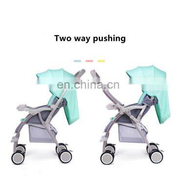 Light Weight Compact Pram Stroller Baby Foldable Baby Travel System Pram photo-4