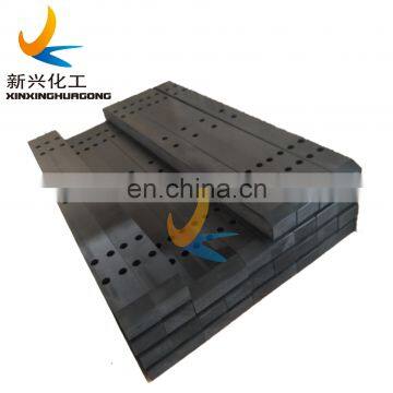 New Era of Construction Machinery Crawler Materials Impact Resistant Black Color UHMWPE TRACK PADS photo-5