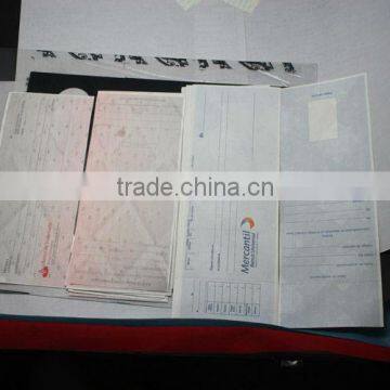 Hot Sale Watermark Security Thread Paper With Visible/invisible Fibers Lianlong Brand photo-5