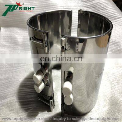 230V 1500w Factory Customized Industrial Half Extruder Insulator Screw Barrel Mica Ring Heater Band