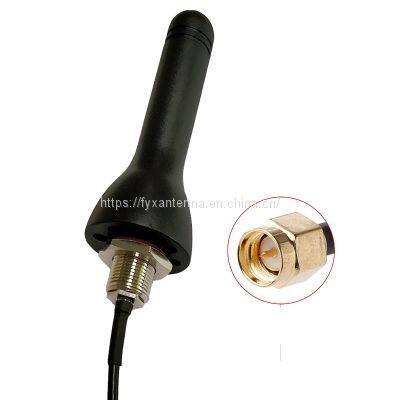 902-928MHz 915MHz Screw Mount Antenna with SMA Male, RG174 Cable, L=1.5m