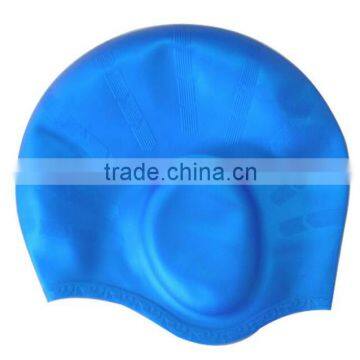 silicone earmuffs swimming cap, silicone Hucong earmuffs bathing cap