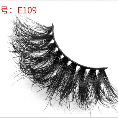 Fake Lashes Black Mink False Eyelashes photo-2