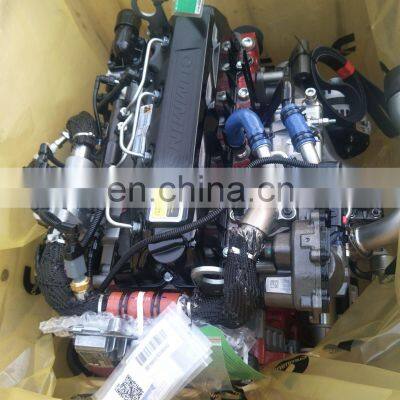 141-168HP Original Water Cooled 4 Cylinder ISF3.8 Vehicle Diesel Engine