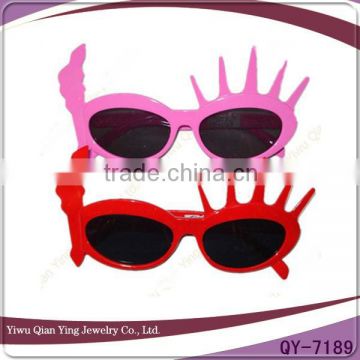 Plastic beauty funcy crazy party glasses