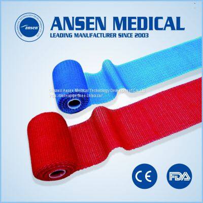 First Aid Cast Tape Polyester Fiberglass Casting Tape High Polyester Medical Plaster Cast Bandage photo-2