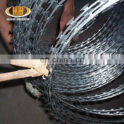 Best Selling Security Wall Spikes/ Concertina Razor Barbed Wire Form China Supplier photo-5