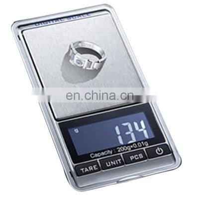 NEW 0.01 x 200g Electronic Balance GRAM DIGITAL POCKET Scale WEIGHING Scale