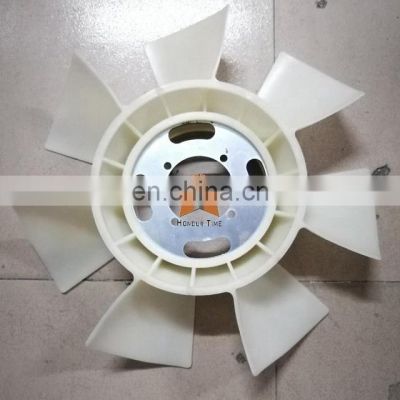 Excavator diesel engine E306/E307/4M40 cooling Fan blade 7 blades and engine cushion