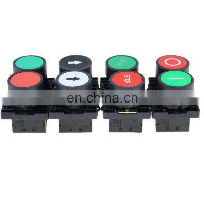 22mm Start Stop Button With the Arrow Symbol XB2 Flat Touch Switch Button, Self Reset Button Switch Dot Switch photo-5
