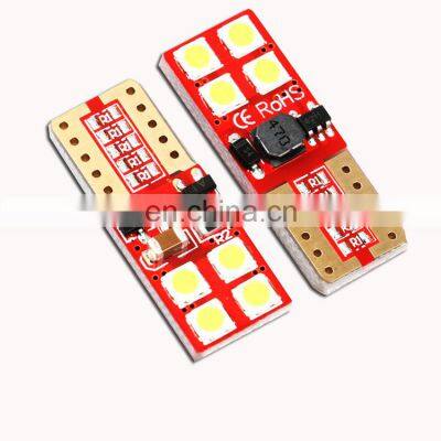 car led light T10-8smd automobile LED side marker license plate reading lamp trunk lamp w5w daily running lamp 3030