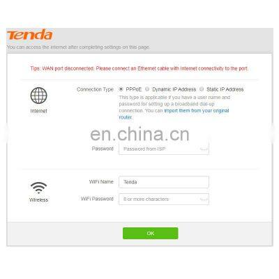 WIFI Router Tenda F3 Wireless Router 300Mbps Multi Language Firmware Easy Setup photo-4