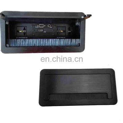 Power Connection Box Convenience Hidden Desktop Smart Power Electric Socket Outlet for Conference/office photo-2