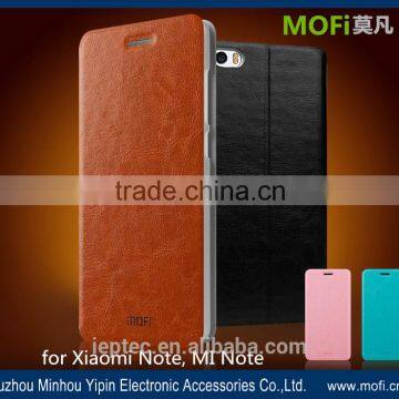 MOFi Stand Slim Flip PU Leather Hard Back Cases Cover for Xiaomi Note, MI Note