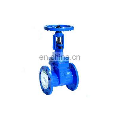 Tyco China Manufacturer DN65 Cheap Cast Iron Cast Steel Resilient Seated Rising Stem Gate Valve