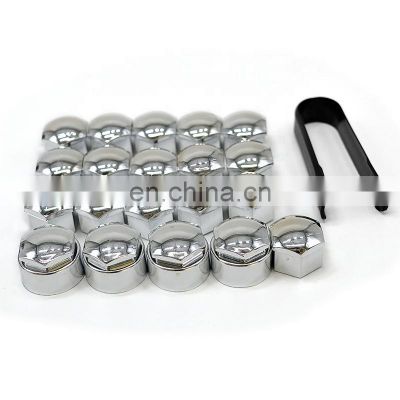 17mm 16pcs +24mm 4 pcs High Quality Wheel Lug Nut Covers Plastic Auto clips Anti -Theft Dustproof Decorative Wheel Hub Screws