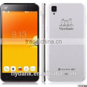 Lowest 4G lte ViewSonic V500 5.5 Inch Android 4.4.2 Qualcomm RAM 2GB ROM 16GB 13MP ViewSonic V500 smartphone